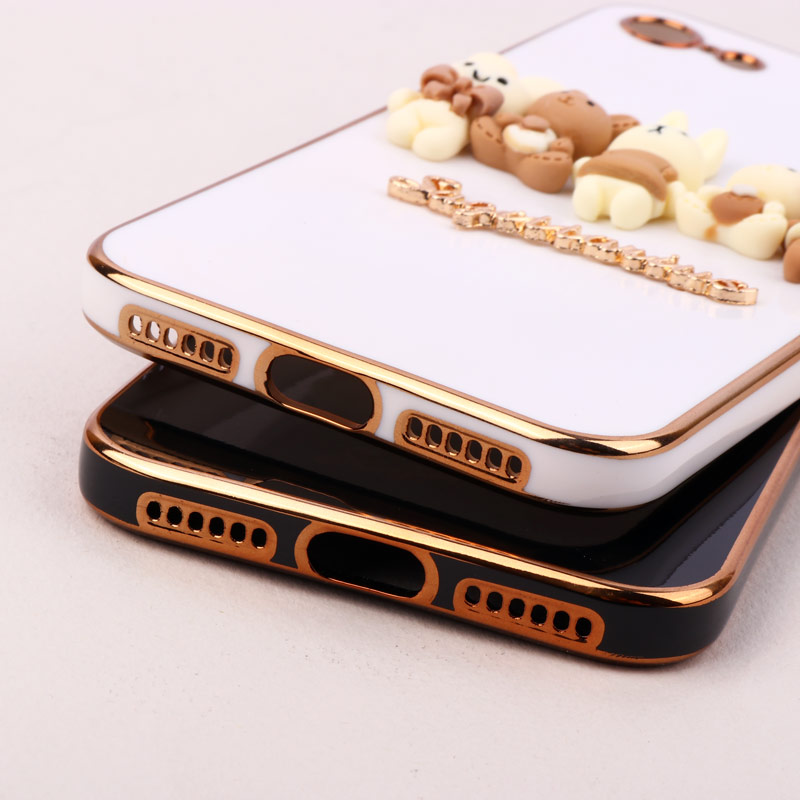 قاب عروسکی My Case Tedi محافظ لنزدار iPhone 7 / 8 / SE 2020