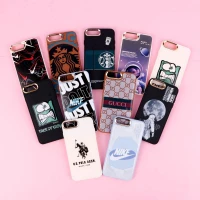 قاب طرحدار دور لنز فلزی iPhone 7 Plus / 8 Plus
