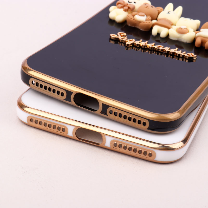 قاب عروسکی My Case Tedi محافظ لنزدار iPhone 7 Plus / 8 Plus