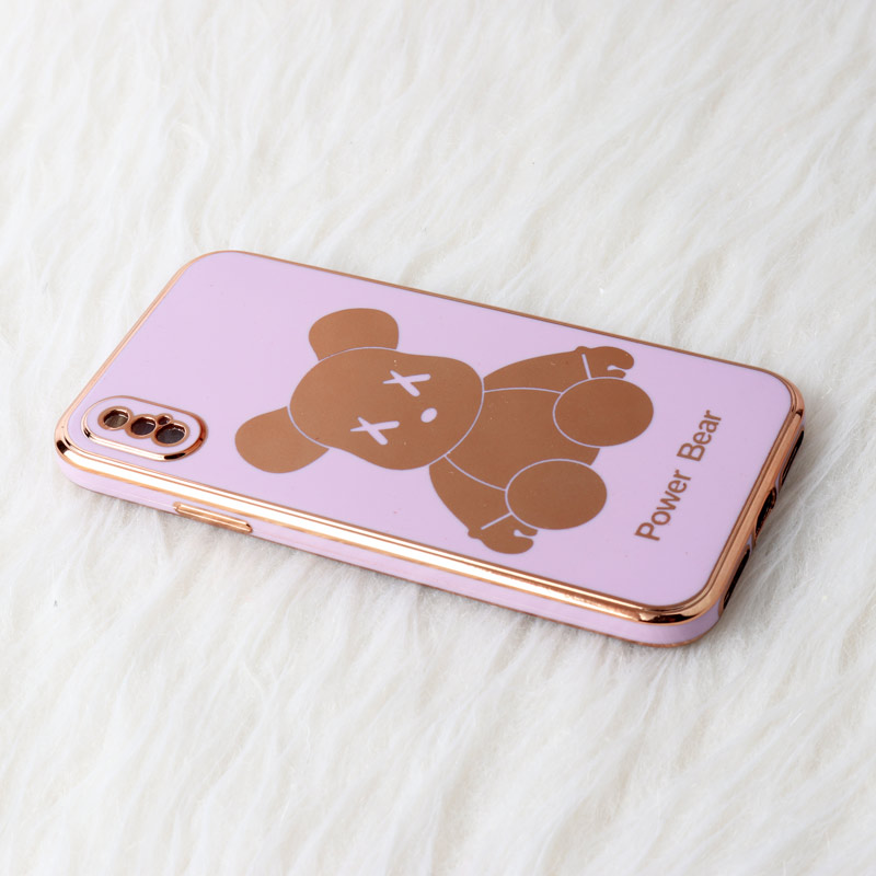 قاب My Case Power Bear محافظ لنزدار iPhone X