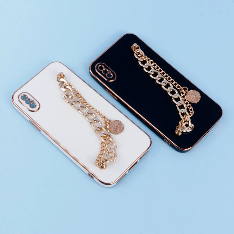 قاب My Case محافظ لنزدار + آویز دستی کارتیر iPhone X / XS