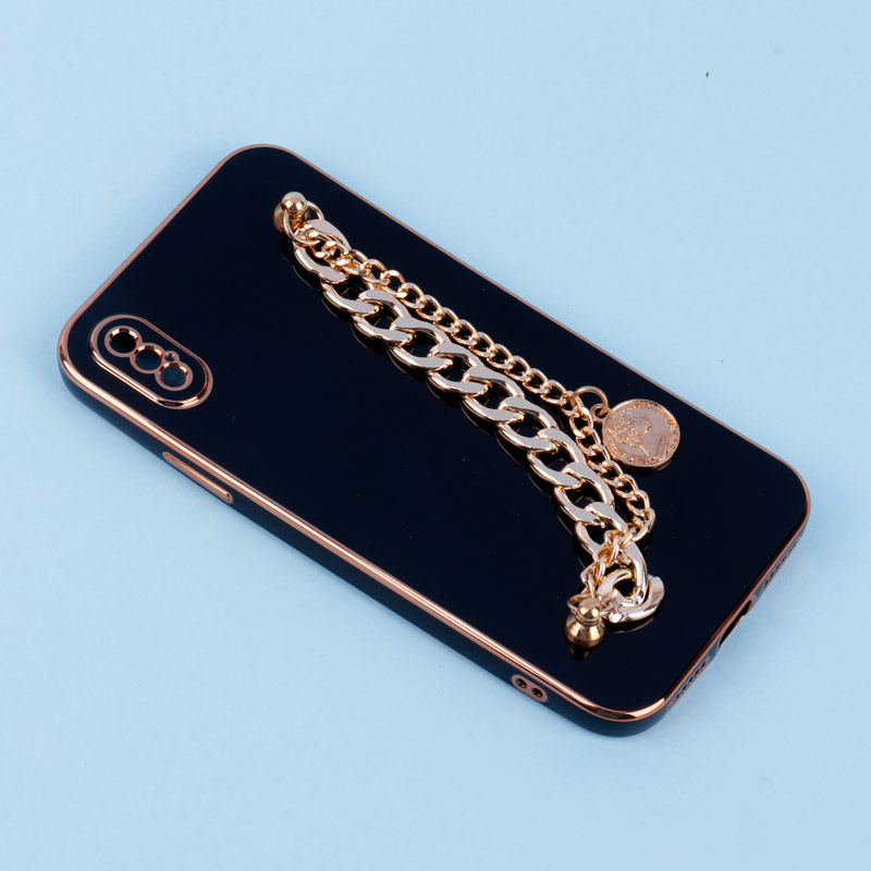قاب My Case محافظ لنزدار + آویز دستی کارتیر iPhone X / XS