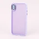 قاب PC آیفون iPhone X / XS متال ایرون پشت مات محافظ لنزدار