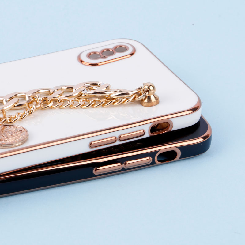 قاب My Case محافظ لنزدار + آویز دستی کارتیر iPhone X / XS