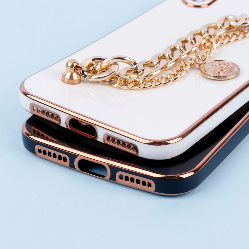 قاب My Case محافظ لنزدار + آویز دستی کارتیر iPhone X / XS
