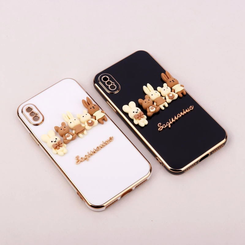 قاب عروسکی My Case Tedi محافظ لنزدار iPhone XS