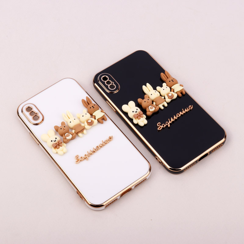 قاب عروسکی My Case Tedi محافظ لنزدار iPhone XS