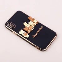 قاب عروسکی My Case Tedi محافظ لنزدار iPhone XS