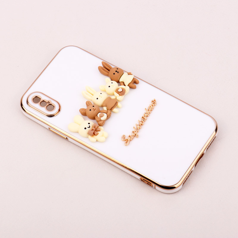 قاب عروسکی My Case Tedi محافظ لنزدار iPhone XS
