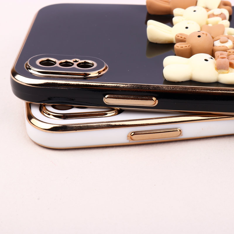 قاب عروسکی My Case Tedi محافظ لنزدار iPhone XS
