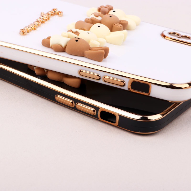 قاب عروسکی My Case Tedi محافظ لنزدار iPhone XS Max