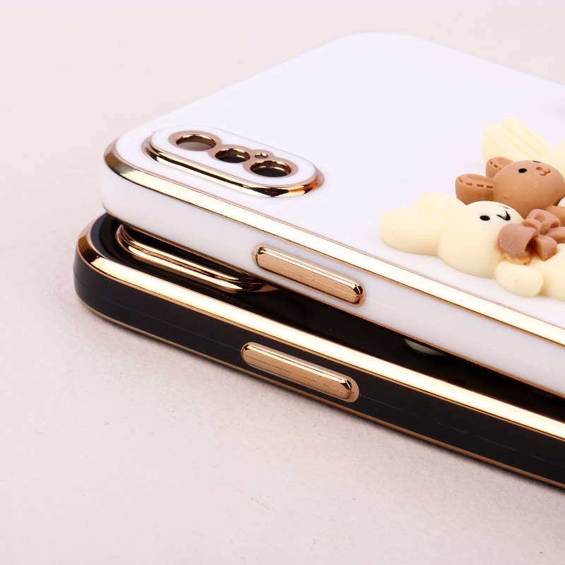 قاب عروسکی My Case Tedi محافظ لنزدار iPhone XS Max