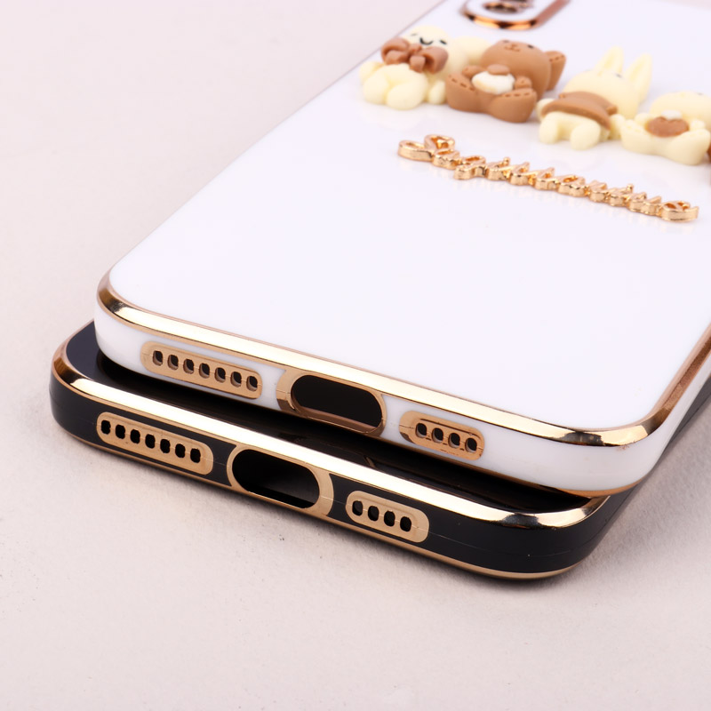 قاب عروسکی My Case Tedi محافظ لنزدار iPhone XS Max
