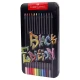 مداد رنگی 12 رنگ فابر کاستل 116413 Black Edition