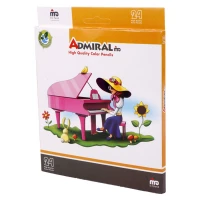 مداد رنگی 24 رنگ آدمیرال Admiral 761C
