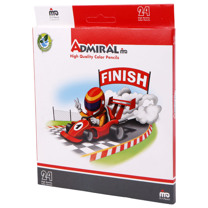 مداد رنگی 24 رنگ آدمیرال Admiral 761C