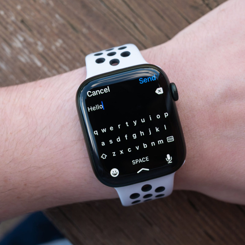 ساعت هوشمند اپل سری Apple Watch 41mm Aluminum Case Nike Sport Band 7