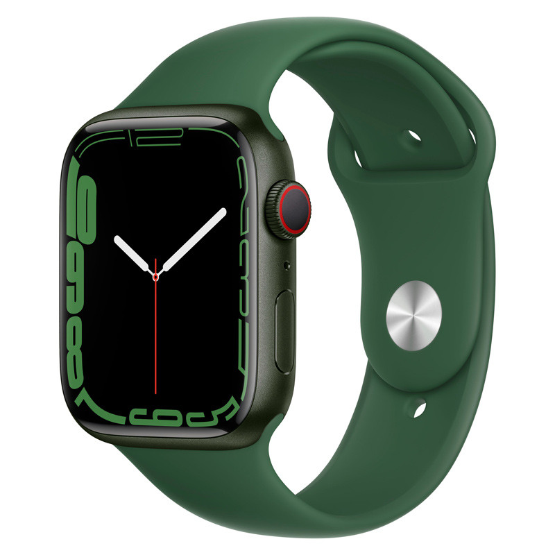 ساعت هوشمند اپل سری Apple Watch 45mm Aluminum Case Silicone Band GPS + Cellular 7
