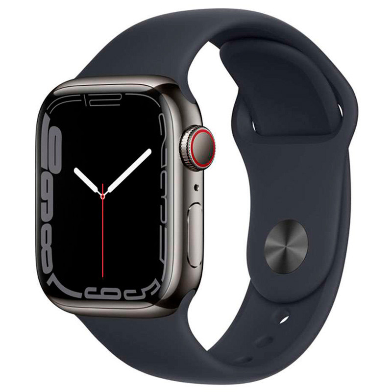ساعت هوشمند اپل سری Apple Watch 45mm Aluminum Case Silicone Band GPS + Cellular 7