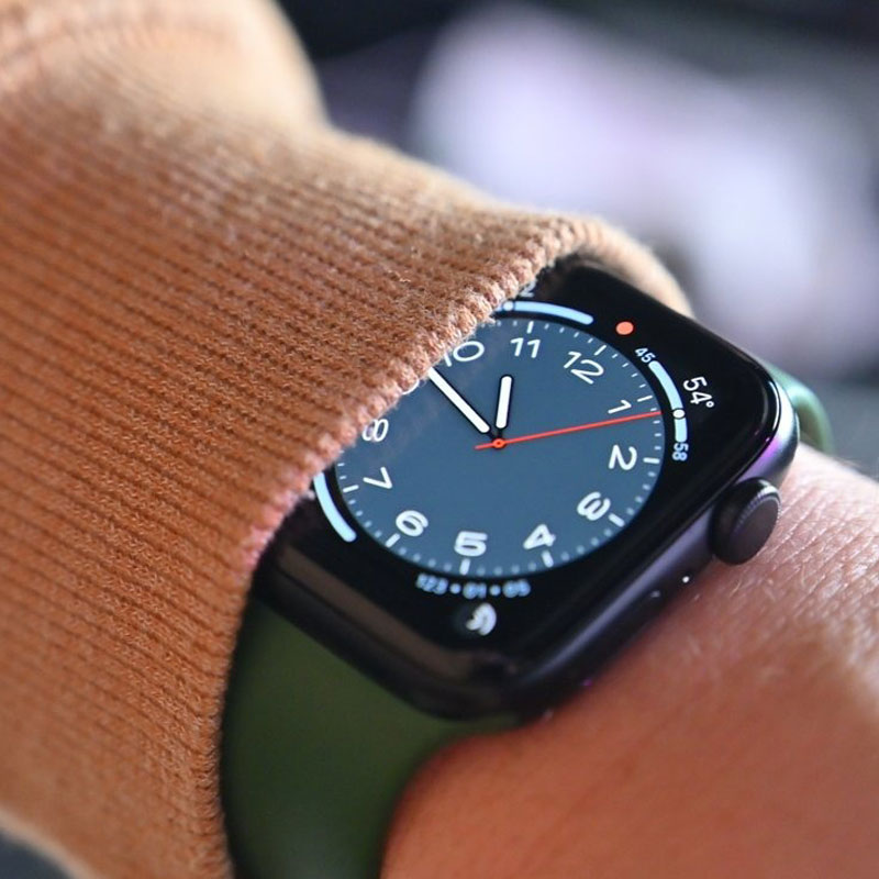 ساعت هوشمند اپل سری (Apple Watch 40mm Aluminum Case Silicone Band SE8 (2022
