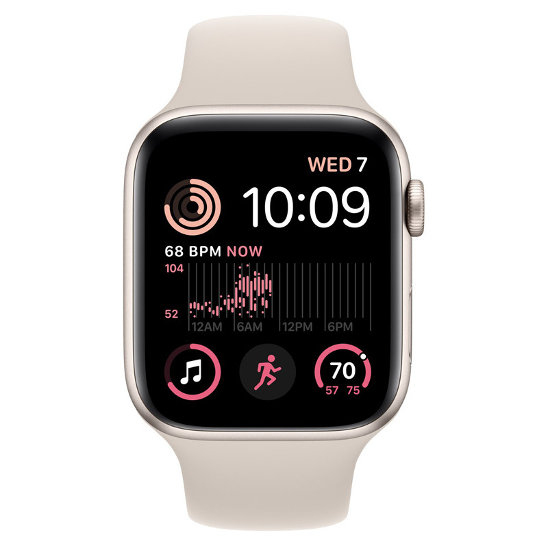ساعت هوشمند اپل سری (Apple Watch 40mm Aluminum Case Silicone Band SE8 (2022
