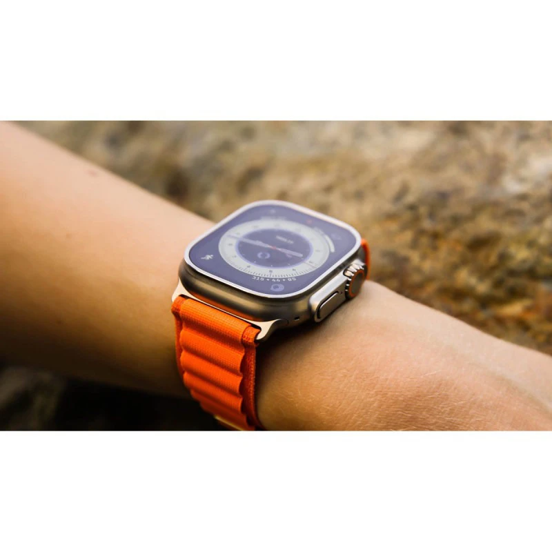 ساعت هوشمند اپل سری Apple Watch 49mm Titanium Case Alpine Loop Band GPS + Cellular Ultra