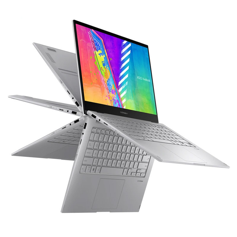 لپ تاپ Asus VivoBook GO 14 Flip TP1401KA Celeron (N4500) 4GB 256GB SSD Intel 14" FHD