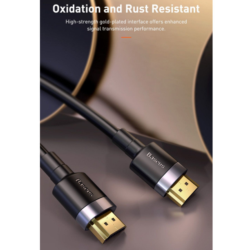 کابل Baseus Cafule Series CADKLF-G01 HDMI V2.0 4K 3m