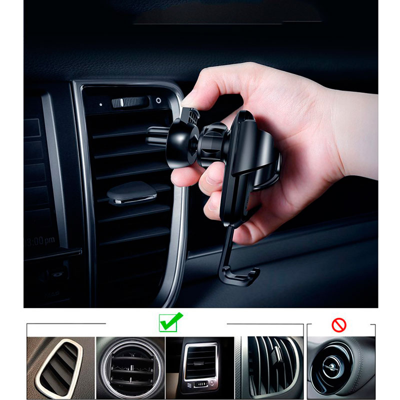 هولدر دریچه ای گیره ای Baseus SUYL-0 Gravity Car Mount