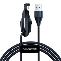 کابل تایپ سی مکنده Baseus Stylish Colorful Sucker CATXA-B01 2A 2m یکسر L