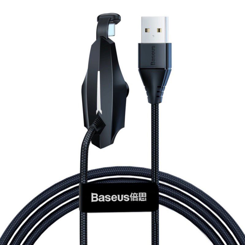 کابل تایپ سی مکنده Baseus Stylish Colorful Sucker CATXA-B01 2A 2m یکسر L