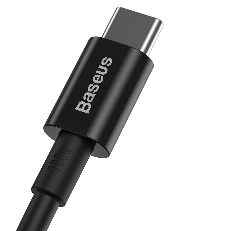 کابل تبدیل فست شارژ Baseus Superior Series CATYS-C0 Type-C to Type-C 5A QC3.0 100W 2m