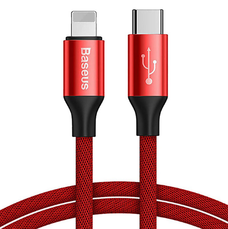 کابل تبدیل فست شارژ Baseus Yiven CATLYW-C0 Type-C to Lightning 2A 1m