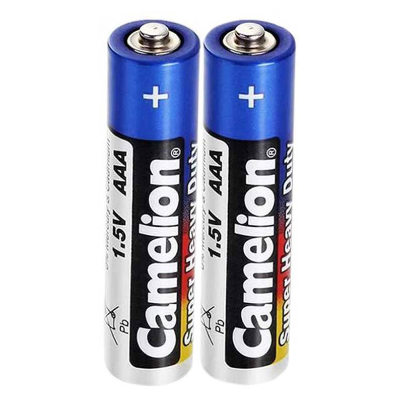 باتری چهارتایی نیم قلمی Camelion Super Heavy Duty 1.5V AAA شرینک