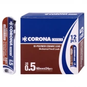 نوک مداد نوکی Corona PL-05 0.5mm 2B بسته 12 عددی