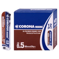 نوک مداد نوکی Corona PL-05 0.5mm 2B بسته 12 عددی
