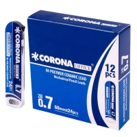 نوک مداد نوکی Corona PL-07 0.7mm 2B بسته 12 عددی