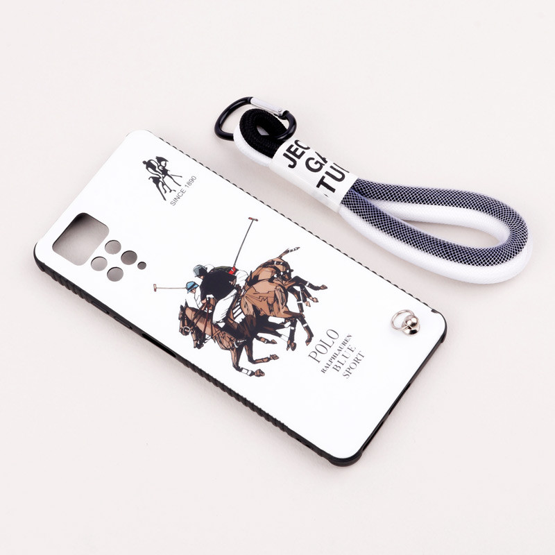 قاب طرحدار محافظ لنزدار + بند آویز لنیارد Xiaomi Redmi Note 11 Pro