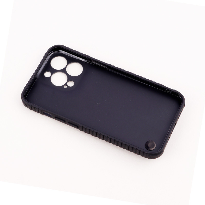 قاب طرحدار محافظ لنزدار + بند آویز لنیارد iPhone 13 Pro