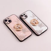 قاب طرح پروانه ای محافظ لنزدار برجسته پاپ سوکت دار iPhone 14