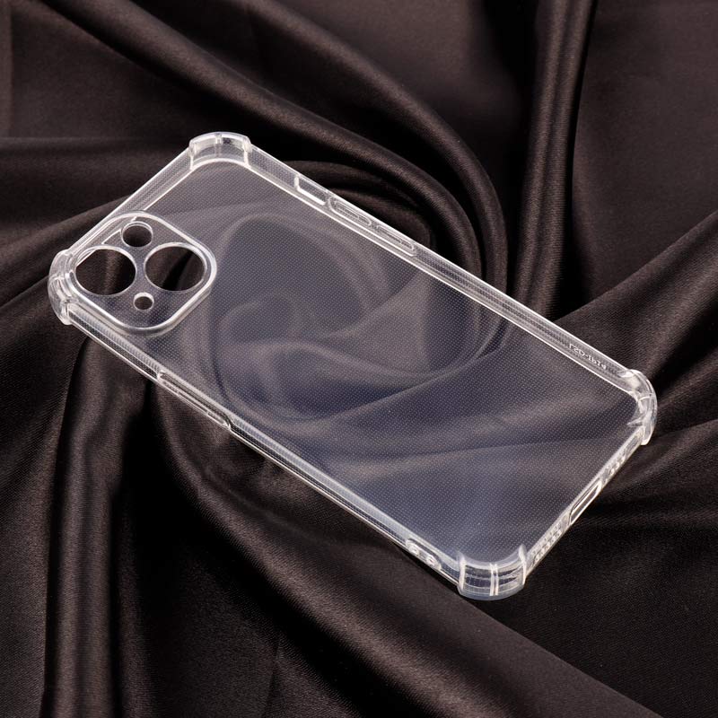 قاب ژله ای ضربه گیر بی رنگ محافظ لنزدار iPhone 14