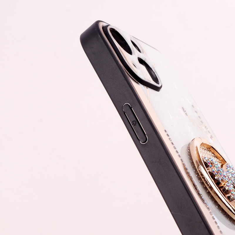 قاب طرح پروانه ای محافظ لنزدار برجسته پاپ سوکت دار iPhone 14