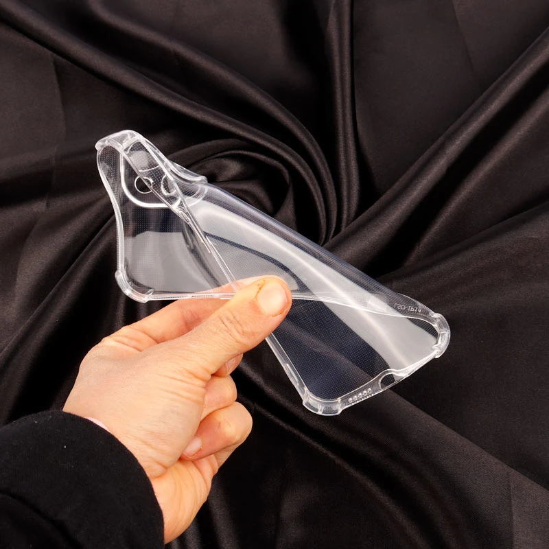 قاب ژله ای ضربه گیر بی رنگ محافظ لنزدار iPhone 14