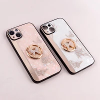 قاب طرح پروانه ای محافظ لنزدار برجسته پاپ سوکت دار iPhone 14 Plus