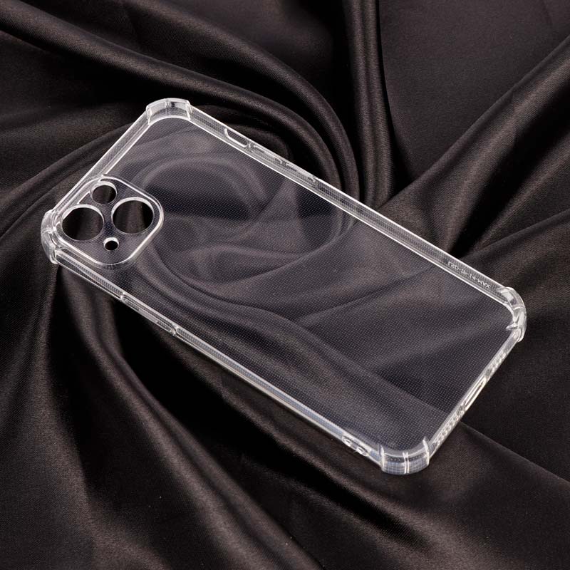 قاب ژله ای ضربه گیر بی رنگ محافظ لنزدار iPhone 14 Plus