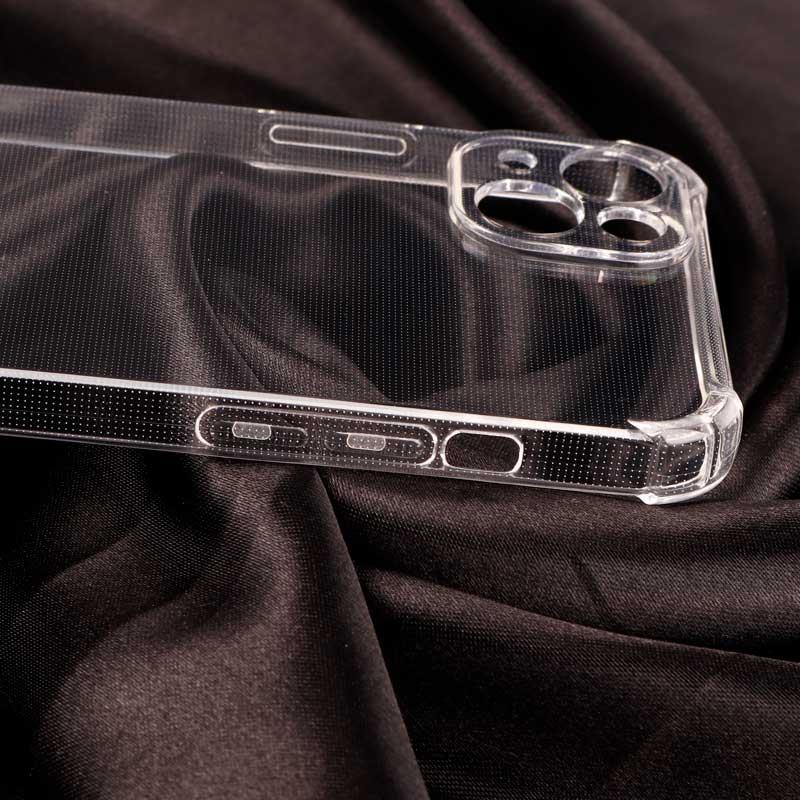 قاب ژله ای ضربه گیر بی رنگ محافظ لنزدار  iPhone 14 Plus
