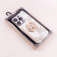 قاب طرح پروانه ای محافظ لنزدار برجسته پاپ سوکت دار iPhone 14 Pro