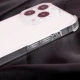 قاب ژله ای ضربه گیر بی رنگ محافظ لنزدار iPhone 14 Pro