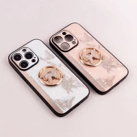 قاب طرح پروانه ای محافظ لنزدار برجسته پاپ سوکت دار iPhone 14 Pro