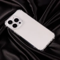 قاب ژله ای ضربه گیر بی رنگ محافظ لنزدار iPhone 14 Pro